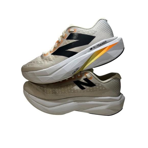 New Balance FuelCell SuperComp Trainer v2 Mens 9.5 Sea Salt Black MRCXCA2 main image 7